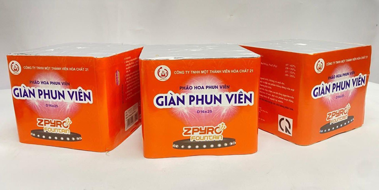 pháo hoa z121 vũng tàu gian phun 25