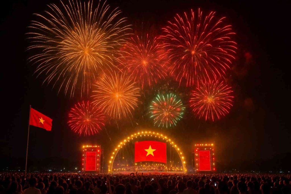 các sự kiện lớn có sử dụng pháo hoa z121 – bộ quốc phòng