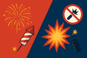 Phân biệt pháo hoa và pháo nổ tại Việt Nam